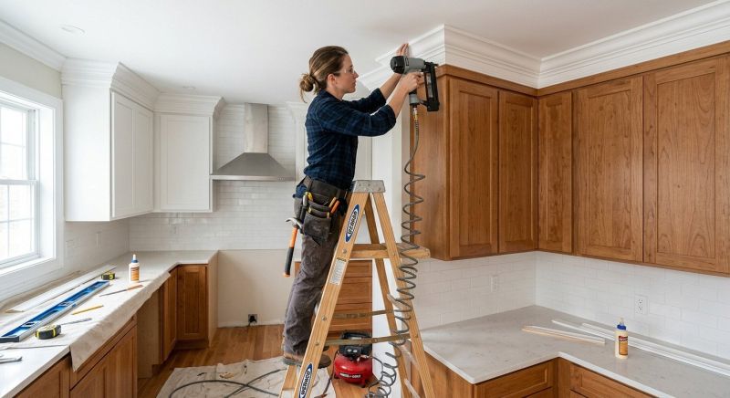 Crown Molding Renovation in Kansas City, KS