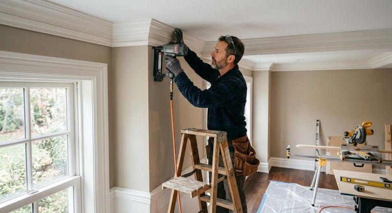 Custom Wood Trim Installation in Wilmington, NC