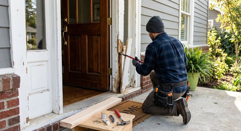 Exterior Window Molding Repair in Alpharetta, GA