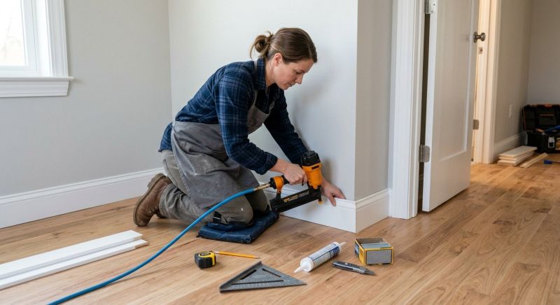 Floor Trim Installation in Kansas City, KS