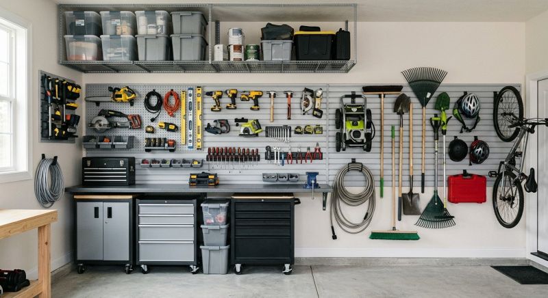 Garage Shelves Installation in Arlington, VA