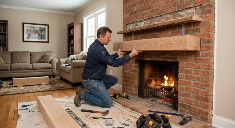 Mantel Mounting Service in Wilmington, NC