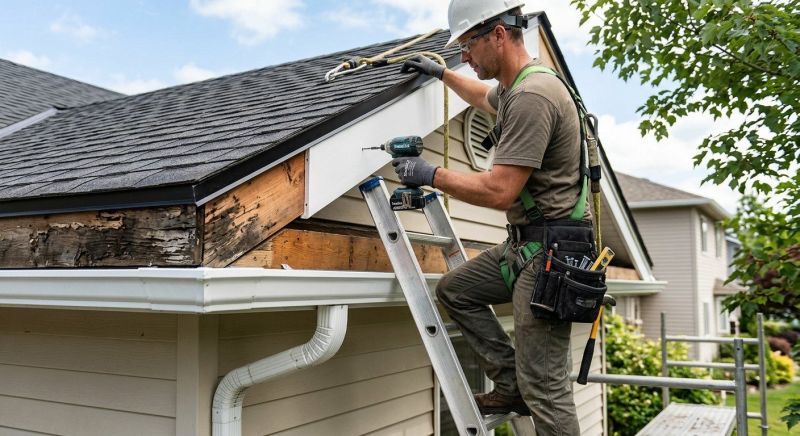Roof Fascia Installation in Kansas City, KS