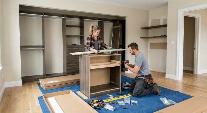 Walk In Closet Installation in Raleigh, NC